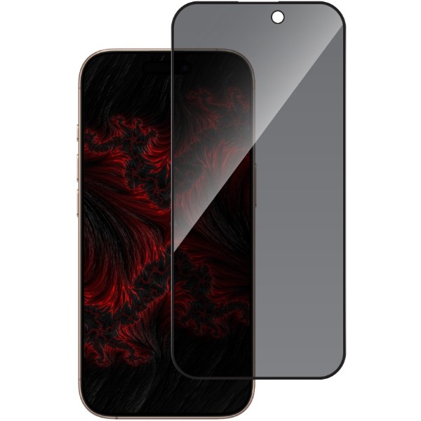 Фото - Захисне скло для смартфону Intaleo Privacy for Apple iPhone 17 Pro Max Black (1283126625213)