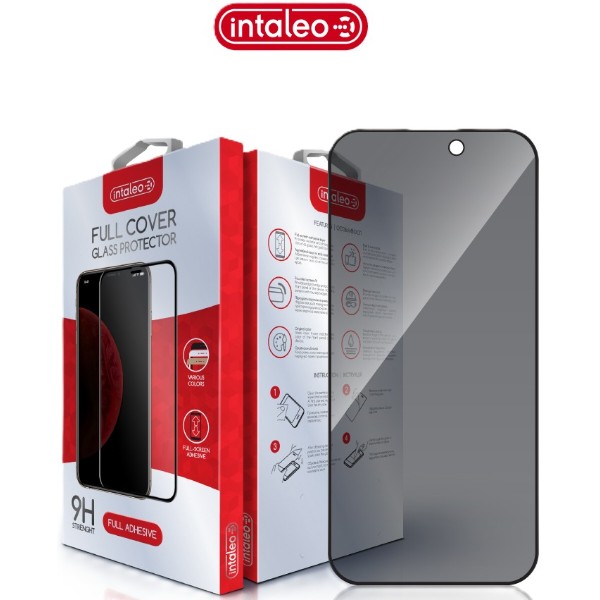 Фото - Захисне скло для смартфону Intaleo Privacy for Apple iPhone 17 Pro Max Black (1283126625213)