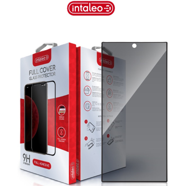 Фото - Захисне скло для смартфону Intaleo Privacy for Samsung Galaxy S24 Ultra Black (1283126592034)