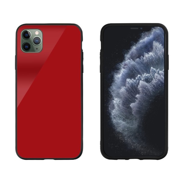 Фото - Чехол для смартфона Intaleo Real Glass for Apple iPhone 11 Pro Max Red (1283126495878)