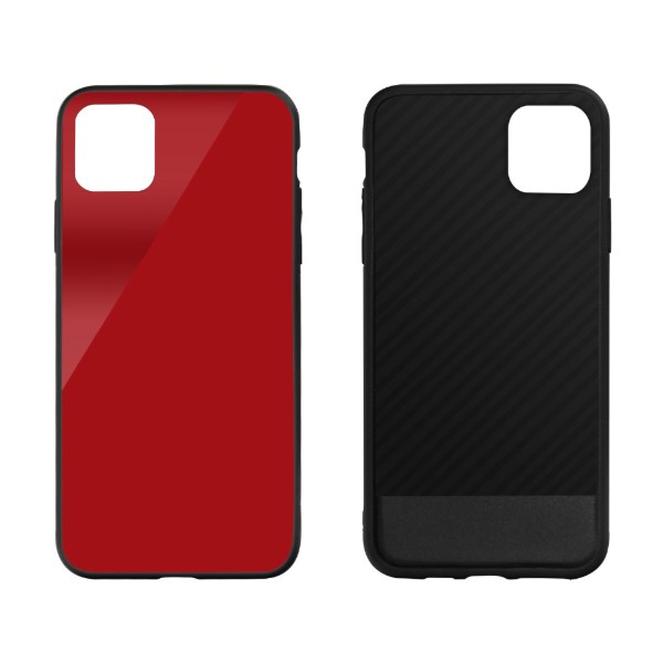 Фото - Чехол для смартфона Intaleo Real Glass for Apple iPhone 11 Pro Max Red (1283126495878)