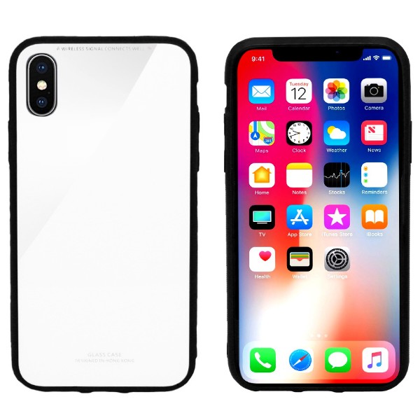 Фото - Чохол для смартфону Intaleo Real Glass for Apple iPhone X White (1283126484346)