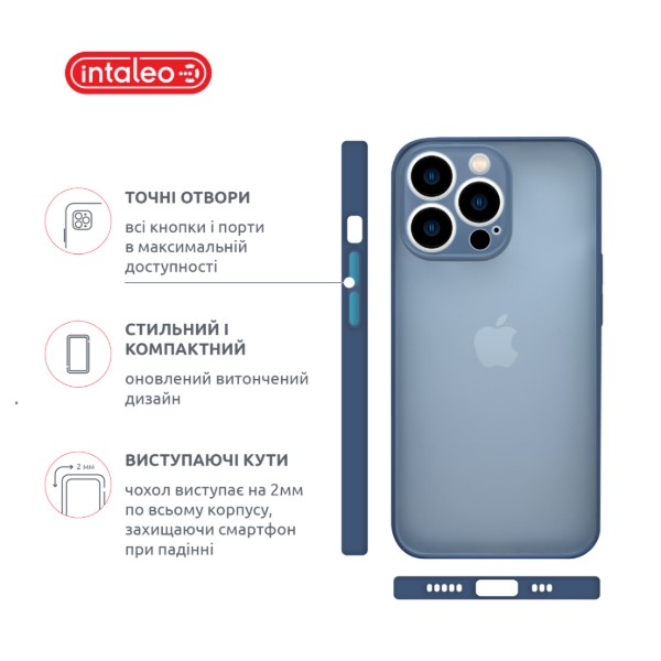 Фото - Чехол для смартфона Intaleo Smoky for Apple iPhone 12 (1283126508059)