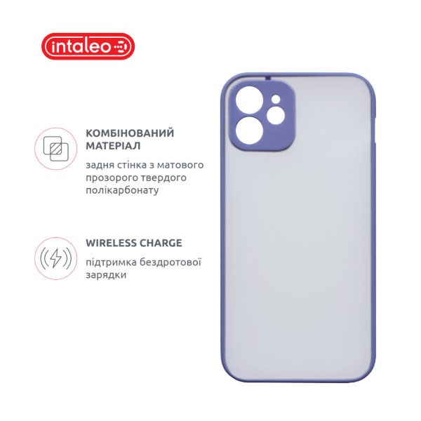 Фото - Чехол для смартфона Intaleo Smoky for Apple iPhone 12 (1283126520112)