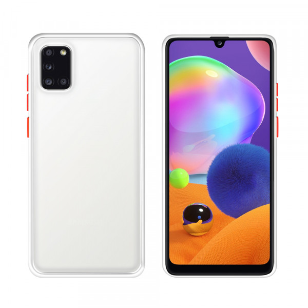 Фото - Чехол для смартфона Intaleo Smoky for Samsung A31 White (1283126503702)