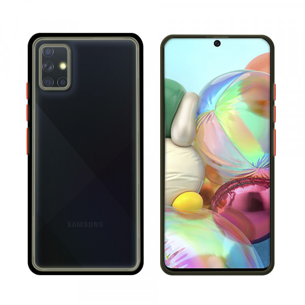 Фото - Чохол для смартфону Intaleo Smoky for Samsung A71 (A715) Black (1283126497223)