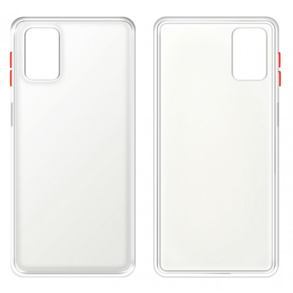 Фото - Чехол для смартфона Intaleo Smoky for Samsung M31s White (1283126506086)