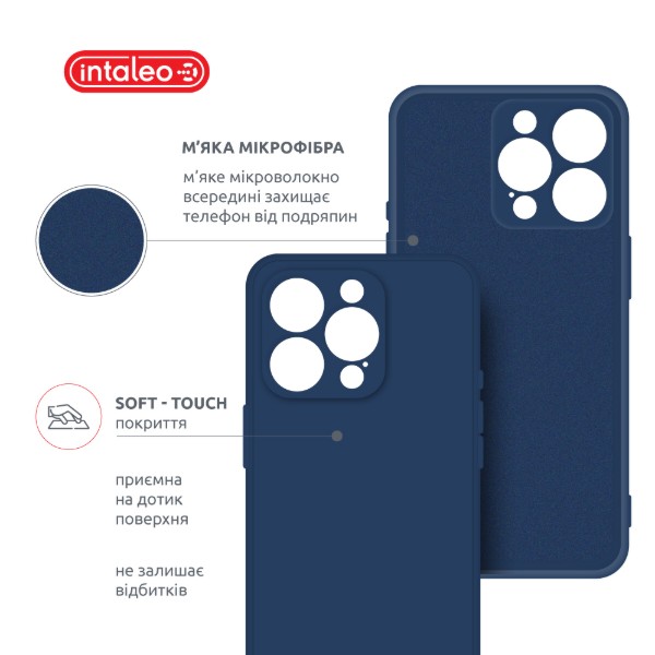 Фото - Чохол для смартфону Intaleo SoftShell for Apple iPhone 15 Pro Max (1283126585364)
