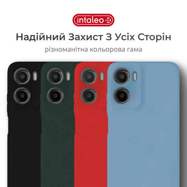 Фото - Чохол для смартфону Intaleo SoftShell for Motorola Moto G05 Blue (1283126632280)