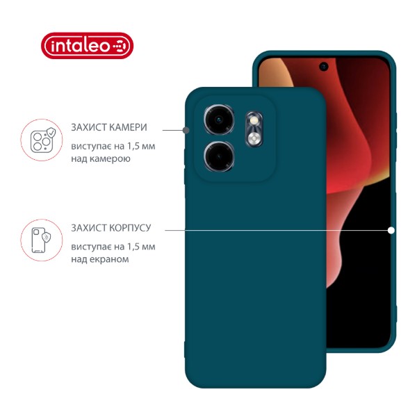 Фото - Чохол для смартфону Intaleo SoftShell for Infinix Smart 9 синій (1283126609428)