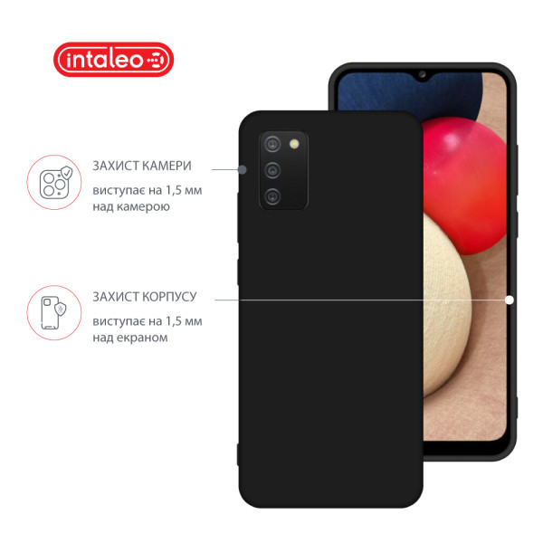 Фото - Чохол для смартфону Intaleo SoftShell for Samsung Galaxy A02S Black (1283126609473)