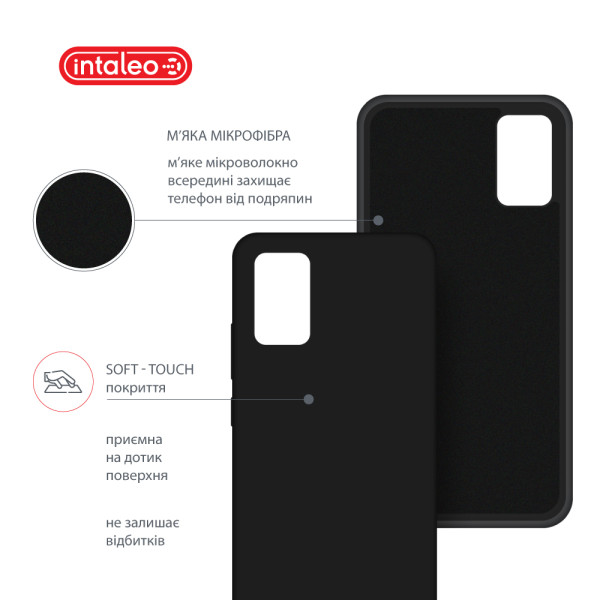 Фото - Чохол для смартфону Intaleo SoftShell for Samsung Galaxy A02S Black (1283126609473)