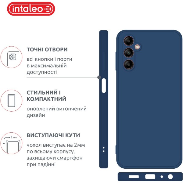 Фото - Чехол для смартфона Intaleo SoftShell for Samsung Galaxy A04s Blue (1283126585494)
