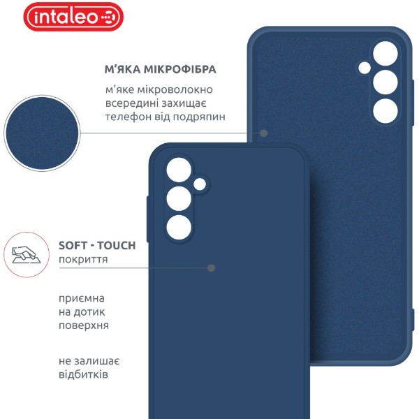Фото - Чехол для смартфона Intaleo SoftShell for Samsung Galaxy A04s Blue (1283126585494)