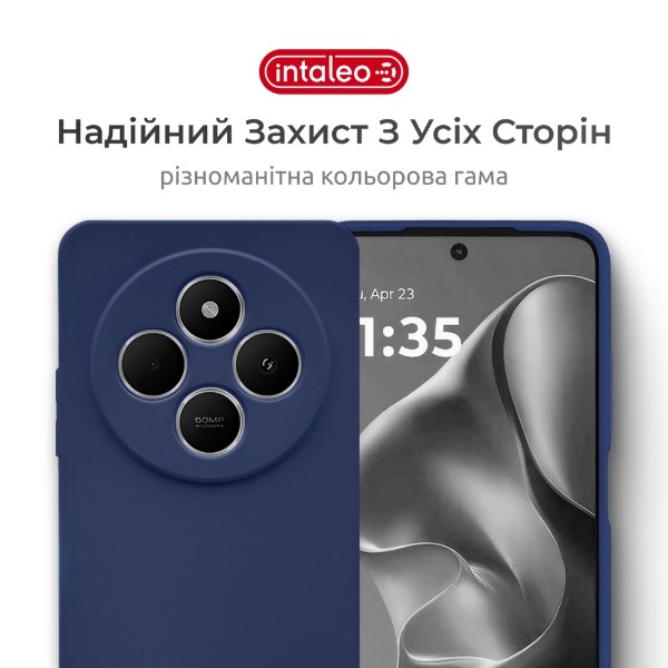 Фото - Чохол для смартфону Intaleo SoftShell for Xiaomi Redmi 14C Blue (1283126606786)