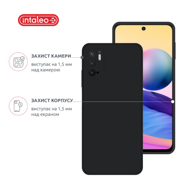 Фото - Чохол для смартфону Intaleo SoftShell for Xiaomi Redmi Note 10 5G/Poco M3 Pro/Poco M3 Pro 5G Black (1283126534270)