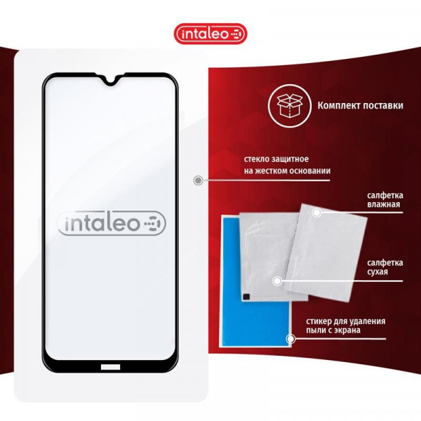 Фото - Захисне скло для смартфону Intaleo Huawei Y6p Full Glue Black (1283126501623)