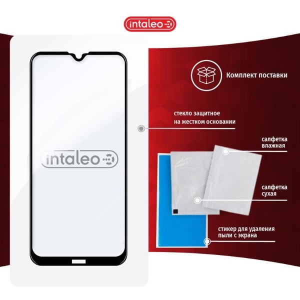 Фото - Защитное стекло для смартфона Intaleo Xiaomi Redmi Note 8T Full Glue Black (1283126496363)