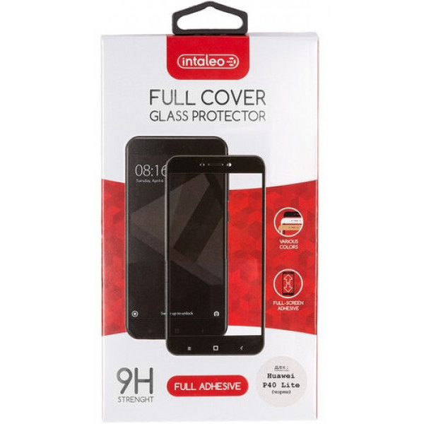 Фото - Захисне скло для смартфону Intaleo Huawei Y6p Full Glue Black (1283126501623)