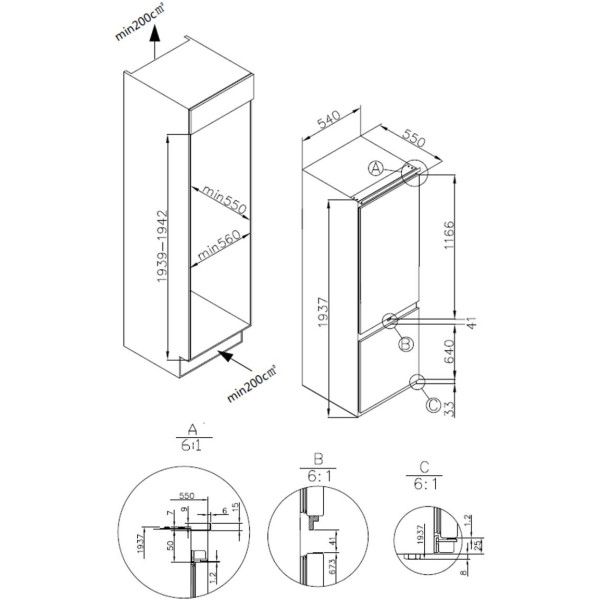 Фото - Холодильник Interline RDF 792 EDI WI