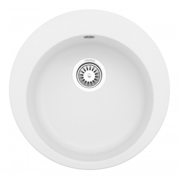 Фото - Мойка кухонная Interline Rondo White