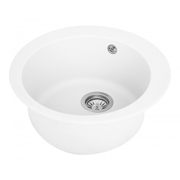 Фото - Мойка кухонная Interline Rondo White