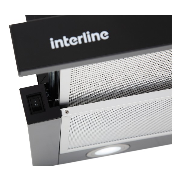 Фото - Вытяжка встраиваемая Interline SLIM BL A/60/2/T