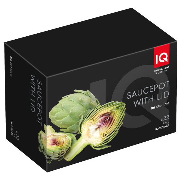 Фото - Кастрюля IQ Creative 22 см (IQ-2050-22)