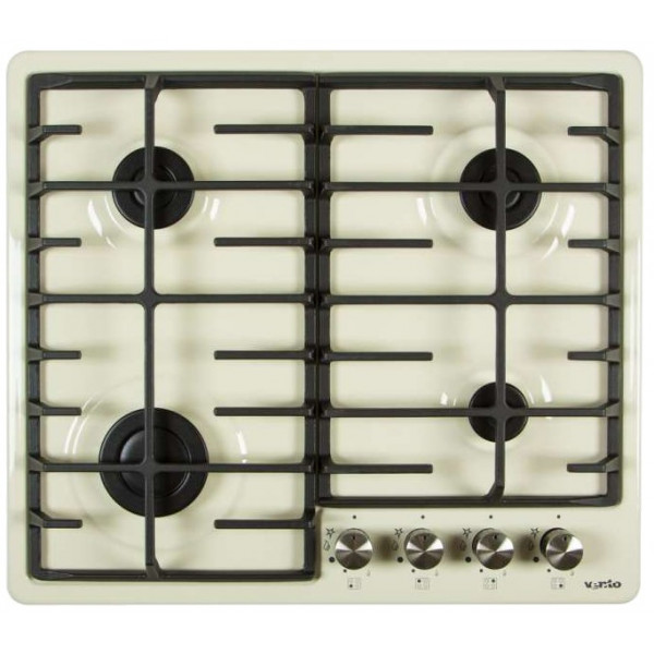 Фото - Уцінка - Варильна поверхня газова Ventolux HG640-DA3 CS (IVORY) Фото - Уцінка - Варильна поверхня газова Ventolux HG640-DA3 CS (IVORY)