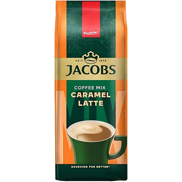 Фото - Кавовий напій Jacobs Caramel Latte 450 г