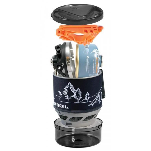 Фото - Пальник газовий Jetboil Minimo Carbon (JB MNMCB)