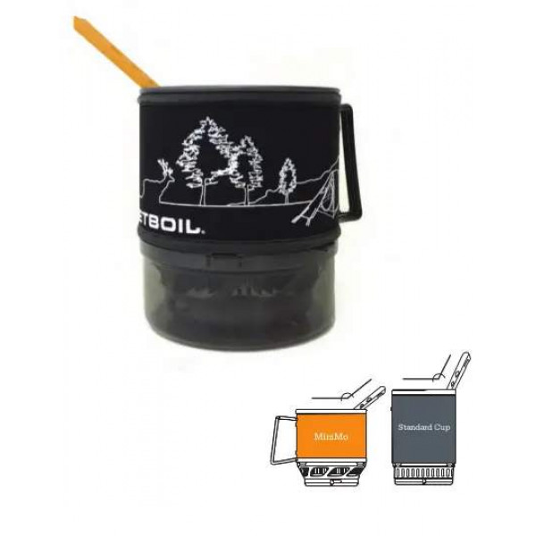 Фото - Пальник газовий Jetboil Minimo Carbon (JB MNMCB)