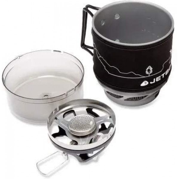 Фото - Пальник газовий Jetboil Minimo Carbon (JB MNMCB)