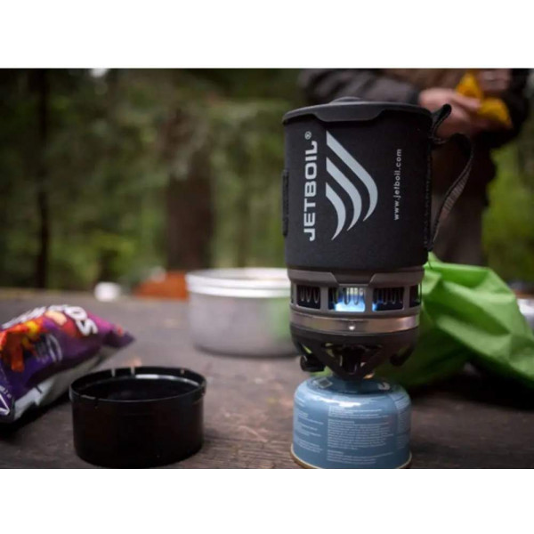 Фото - Пальник газовий Jetboil Zip 0.8 л Carbon (JB ZPCB)