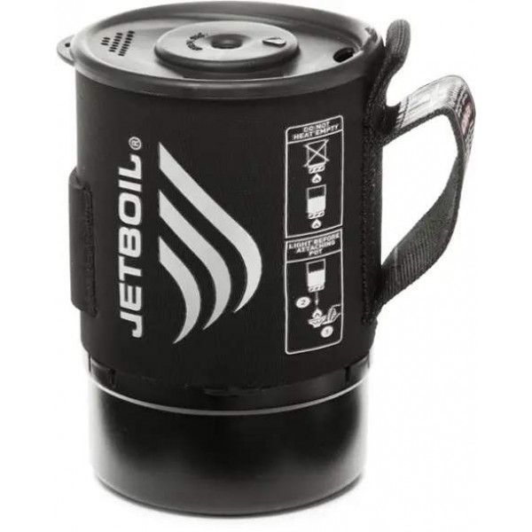 Фото - Пальник газовий Jetboil Zip 0.8 л Carbon (JB ZPCB)