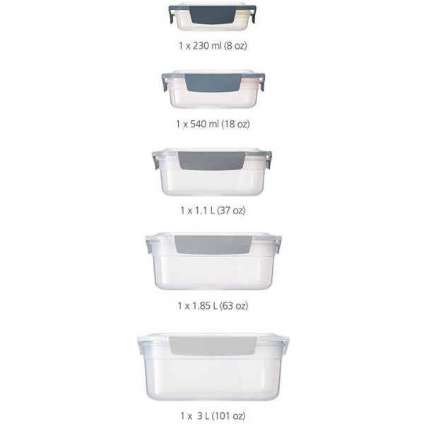 Фото - Ємність для сипучих Joseph Joseph 5 пр 81105