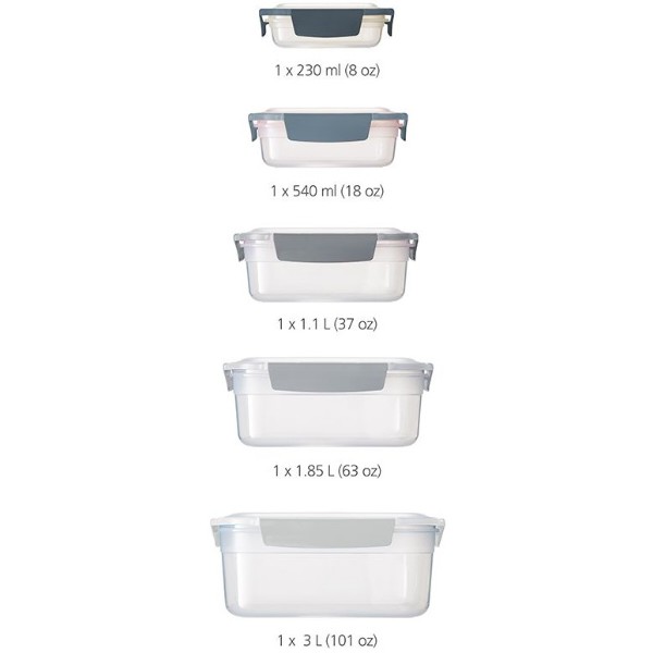 Фото - Ємність для сипучих Joseph Joseph 5 пр 81105