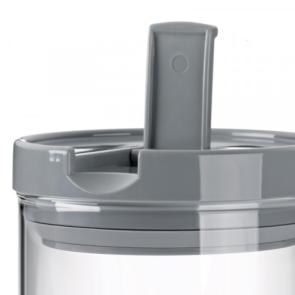 Фото - Ємність для сипучих Kela Arik Grey 0.6 л 10.5х11 см (12107)