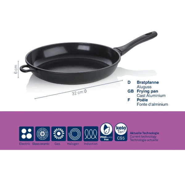 Фото - Сковорода универсальная Kela Atura 32 см (15168)