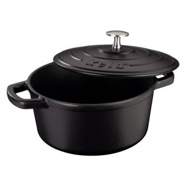 Фото - Каструля Kela Calido 21 см 2.5 л Black (12470)