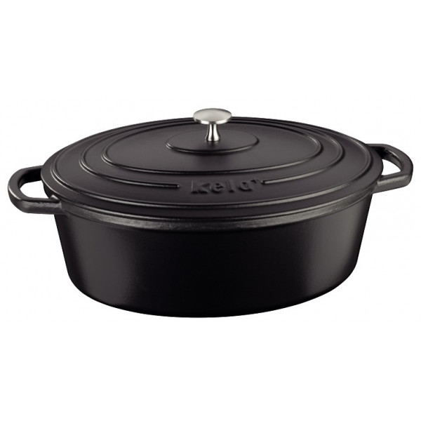 Фото - Каструля Kela Calido 33х26х12 см 6 л Black (12473)