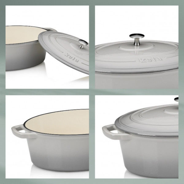 Фото - Кастрюля Kela Calido 4 л Grey (12859)