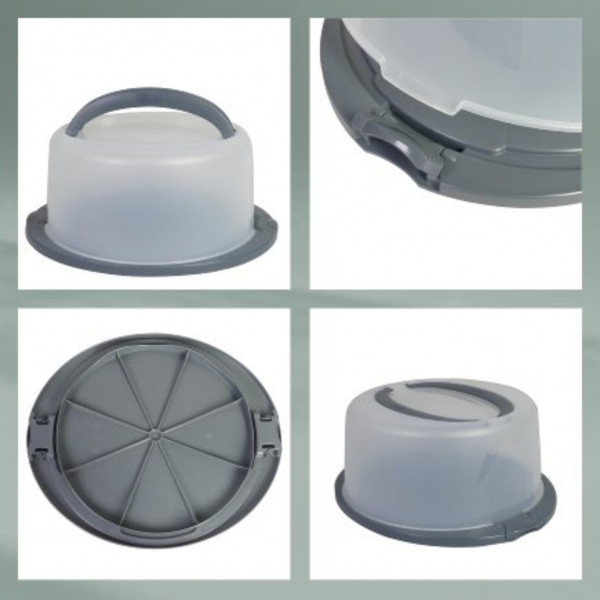 Фото - Емкость для хранения торта Kela Deli Gray 32х10 см (12174)