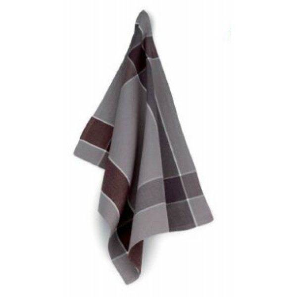 Фото - Полотенце кухонное Kela Henrik Streifen Dark Grey 70х50 см (12298)