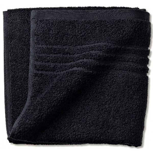 Фото - Рушник банний Kela Leonora чорний 50x100 см (23426)