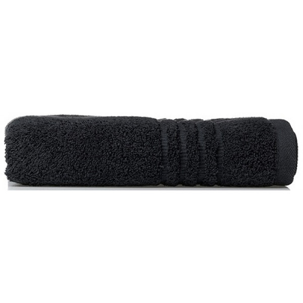 Фото - Рушник банний Kela Leonora чорний 50x100 см (23426)