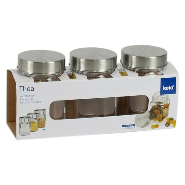 Фото - Набір ємностей для сипучих Kela Thea 3 шт. (11921)