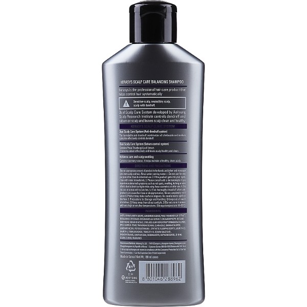 Фото - Шампунь женский Kerasys Hair Clinic System Scalp Balancing 400 мл (8801046869598)
