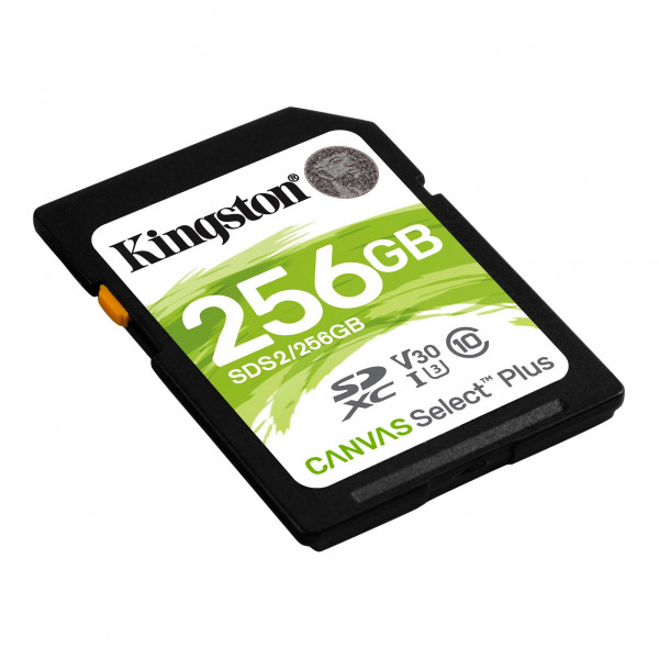 Фото - Карта памяти Kingston SDXC 256GB C10 UHS-I (SDS2/256GB)