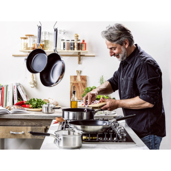 Фото - Сковорода універсальна KitchenAid CSS 28 см (CC005702-001)